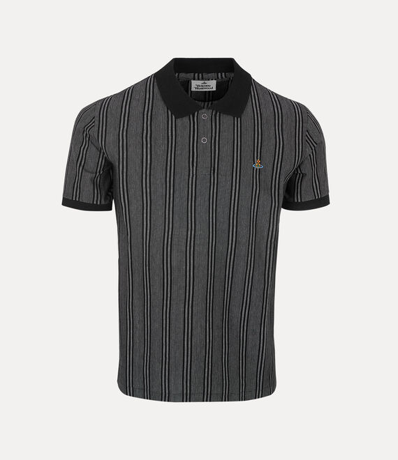 Vivienne Westwood Classic polo in BLACK/WHITE